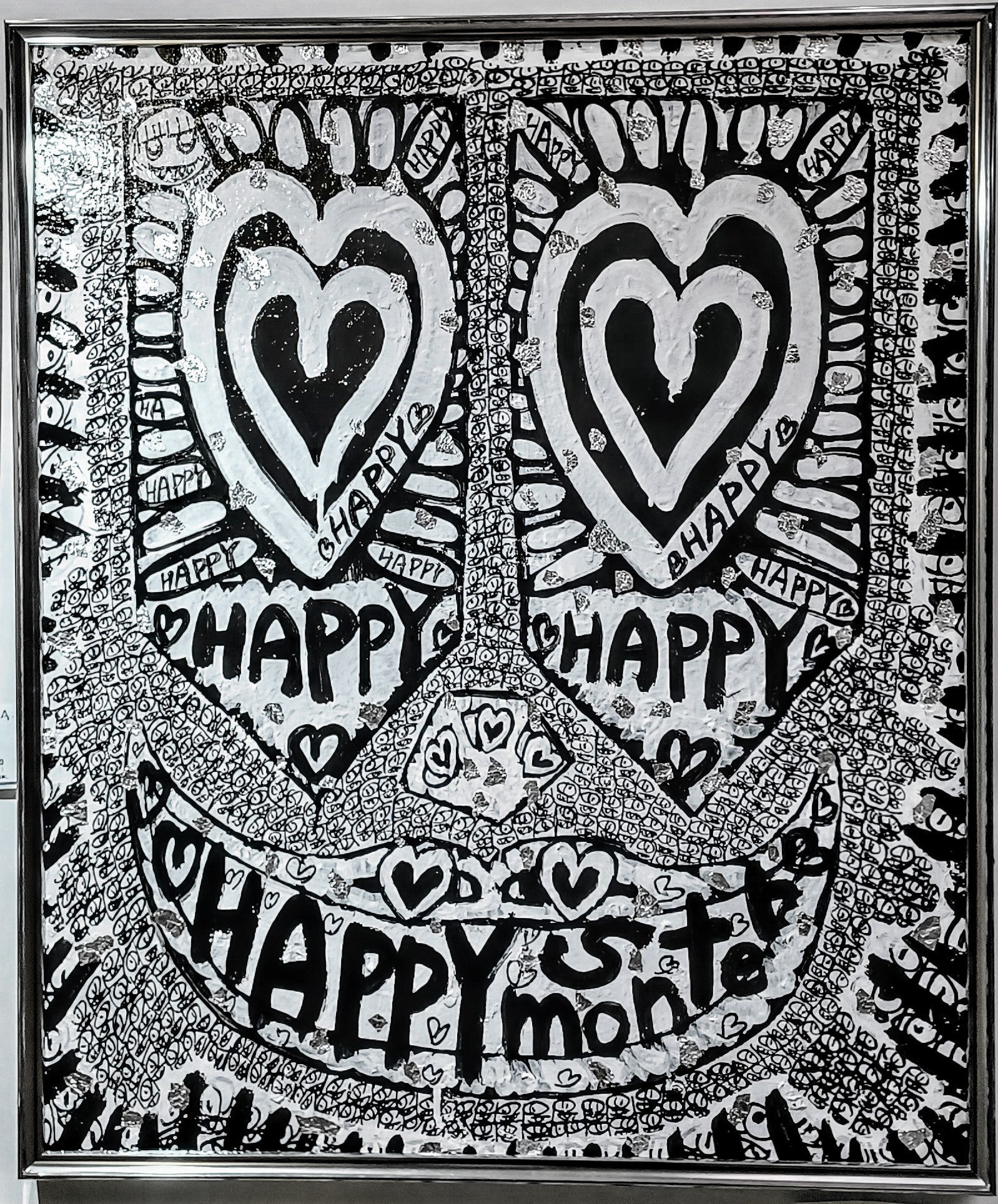 ハッピーモンスター白黒大